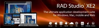 Embarcadero RAD Studio XE2 with Update 2 (16.0.4316.44803) + Crack