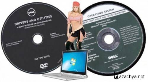 Reinstallation DVD DELL XPS 17 L702x 6.1 / Windows 7 Home Premium SP1 64