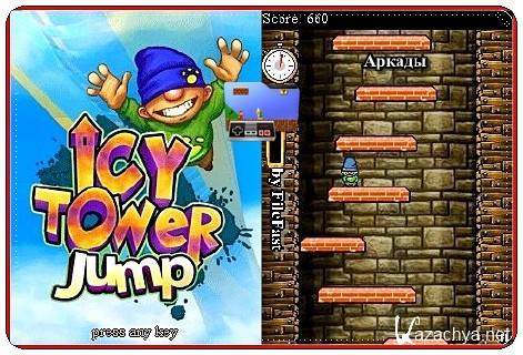 Icy Tower Jump+Touch Screen/Stylus /   
