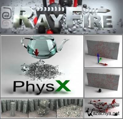 RayFire Tool 1.55 x86+x64 & 1.57 64Bit (2011, ENG)