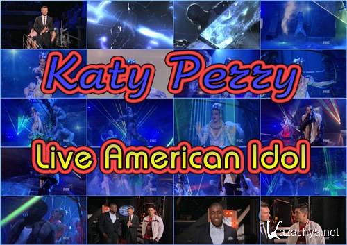 Katy Perry ft. Kanye West - E.T. (Live American Idol)(2011, HDTVRip)
