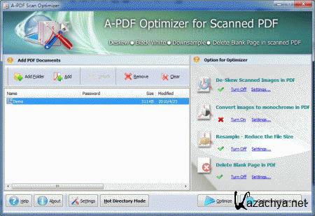 A-PDF Scan Optimizer 2.7.0 Portable