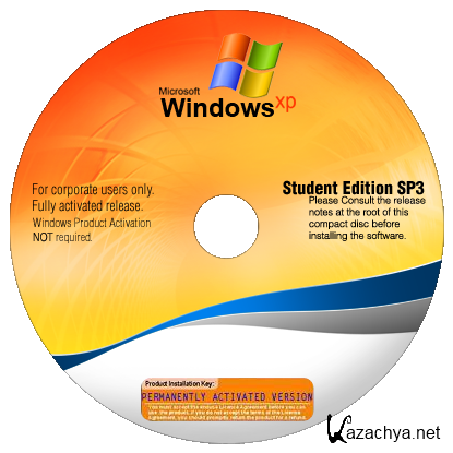 Microsoft Windows XP SP3 Corporate Student Edition November 2011