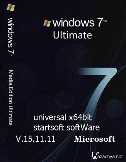 Windows 7 Ultimate SP1 Universal x64bit By StartSoft