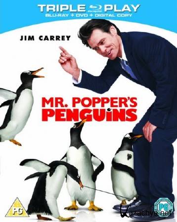    / Mr. Popper's Penguins (2011/BDRip 720p/HDRip/700Mb)