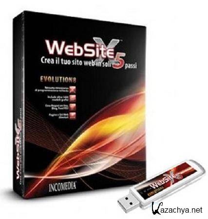 Incomedia WebSite Evolution X5 9.0.2.1699 Portable (2011)