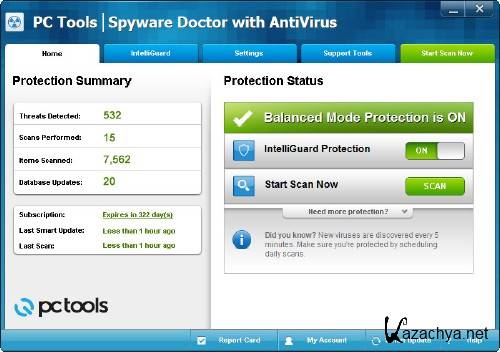 PC Tools Spyware Doctor/AntiVirus Free 2012 9.0.0.888 Final ( )