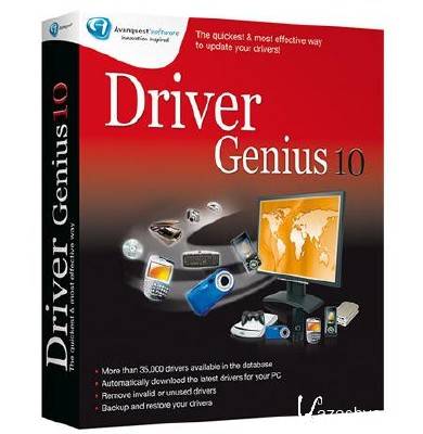 Driver Genius Professional 10.0.0.820 Final RePack by Alker (Rus)