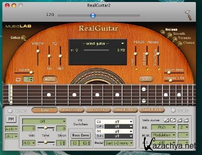 Music Lab RealGuitar 2.3L For Mac OS (English+) + Crack