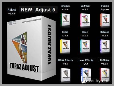 Topaz Photoshop Plugins Bundle 2011 x32/x64 (15.11.2011) [Eng] + Serial Key