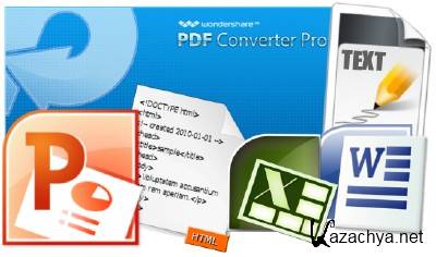 Wondershare PDF Converter Pro 2.6.1.4 x86 (2011, ENG + RUS)