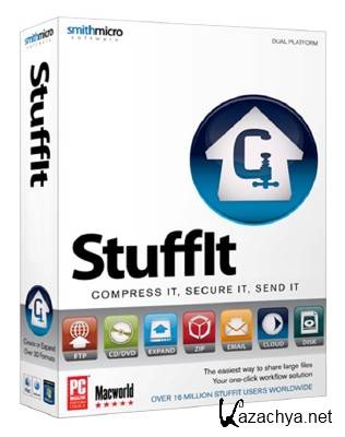 StuffIt Deluxe 15.0.4 Build 4255 [Multi] + Serial Key