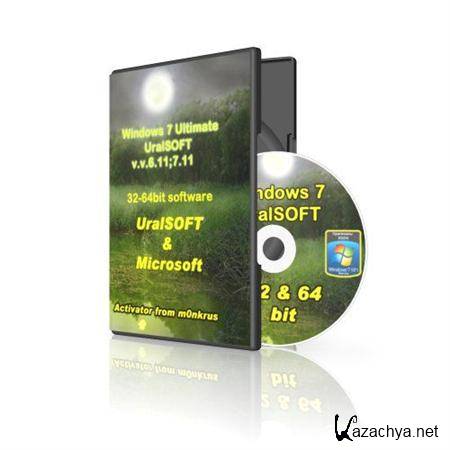 Windows 7x64-32 Ultimate UralSOFT v.v.6.11;7.11 (RUS/2011)