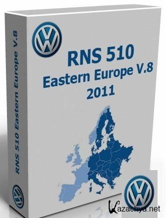 VW RNS510 Eastern Europe [ V.8 (7691) Eng + Rus, 2011 ]