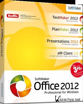 SoftMaker Office Professional 2012 (build 650 rev) + Portable by PortableAppZ [Multi/]