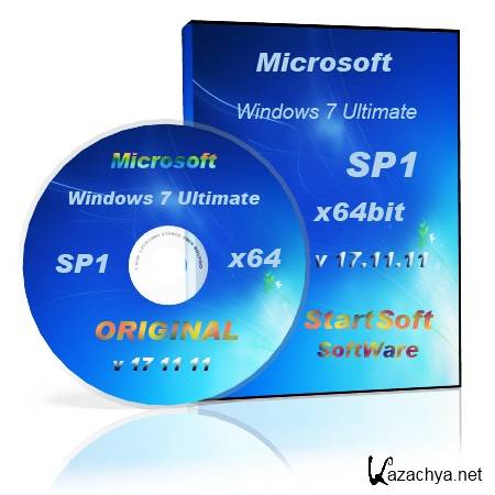 Windows 7 Ultimate SP1 Original x64-bit By StartSoft v 17.11.11