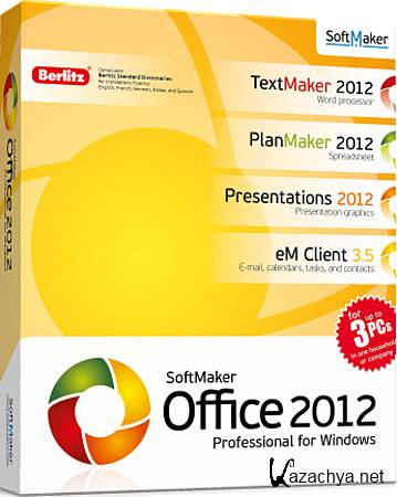 SoftMaker Office Professional 2012 (build 650 rev) + Portable