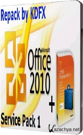 Microsoft Office 2010 [ Pro Service Pack 1 Repack by KDFX, v.1.0, , 2011 ]