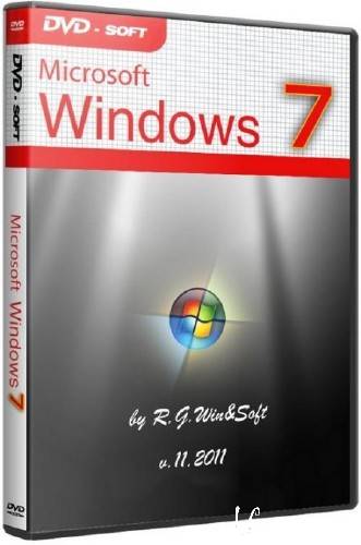 Windows 7 SP1 x86 by R.G.Win/Soft v.11.2011 (RUS)