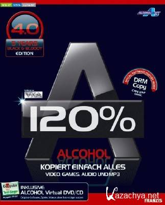 Alcohol 120% v1.9.5.3105 x86 [2007, RUS]