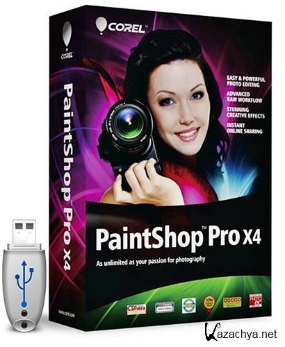 Сorel PaintShop Pro X4 14.0.0.345 (2011/Multi/RUS) Portable Сorel PaintShop Pro X4 14.0.0.345 (2011/Multi/RUS) Portable