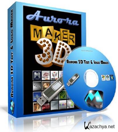 Aurora 3D Text & Logo Maker 11.11281313 Portable by Baltagy [Multi/]