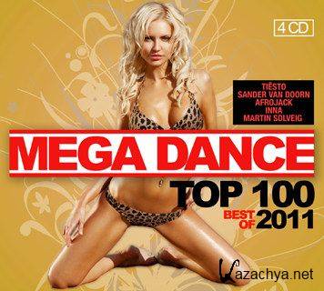 Mega Dance Top 100 Best Of 2011 [4CD] (2011)