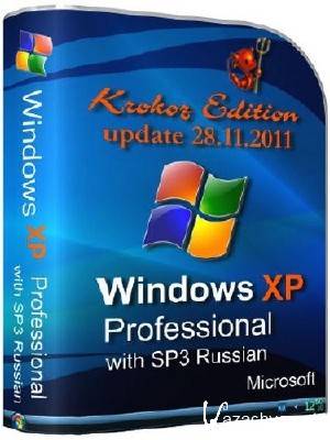 Windows XP Pro SP3 Final Krokoz Edition (RUS/86)  28.11.2011