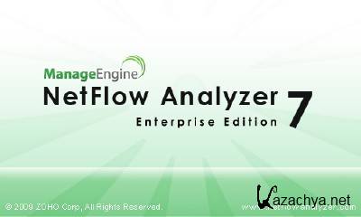 Zoho ManageEngine NetFlow Analyzer Enterprise v.7.7.0.7700 x86+x64 [2011, ENG] + Crack