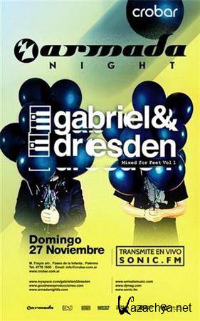 Gabriel & Dresden - Live @ Armada Night, Crobar Buenos Aires Argentina (28-11-2011)