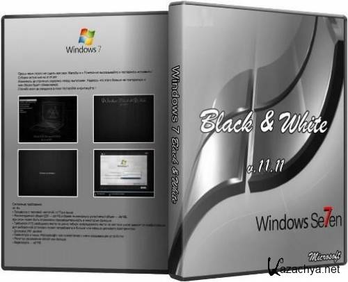 Windows 7 Black & White Sp1 v.11.11x64/x86