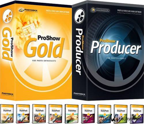 Photodex ProShow Producer/Gold 4.52.3053 + Rus + Effects Packs + Portable