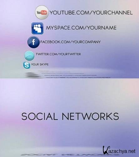 After Effects Project  - Social Networks