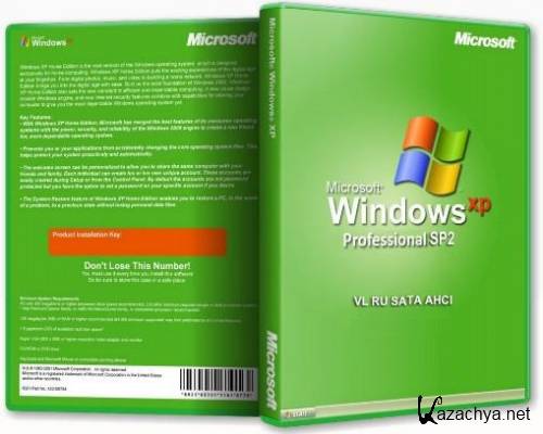 Windows XP PE x64 SP2 VL (RU/SATA/AHCI/UpdatePack 111119) 