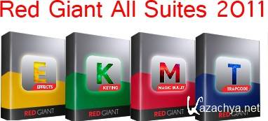 Red Giant All Suites 11.2011 (Magic Bullet, Trapcode, Keying, Effects) MAC+WIN x64 x32