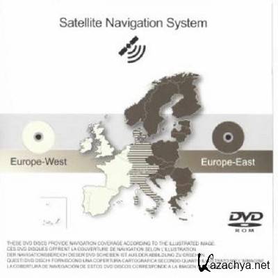 Honda 2011 Satellite Navigation DVD V.3.52 (Eastern Europe)