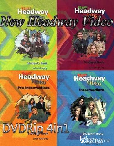   New Headway Video 4-in-1 +  (2003-2004) DVDRip/PDF