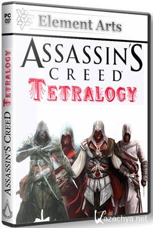 Assassin's Creed: Tetralogy (2008-2011) RePack Element Arts 