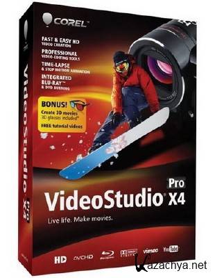 Corel VideoStudio Pro X4 14 342 x86 [2011, ENG + RUS] + Serial Key