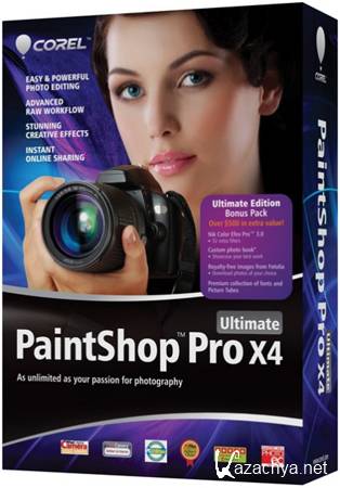 Corel PaintShop Pro X4 14.1.0.5 Multilingual