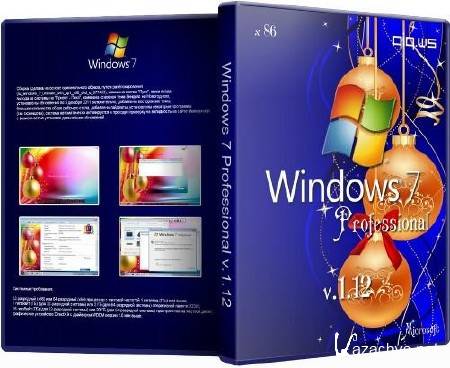  Windows 7 Professional SP1 x86 v.1.12 (2011/RUS)