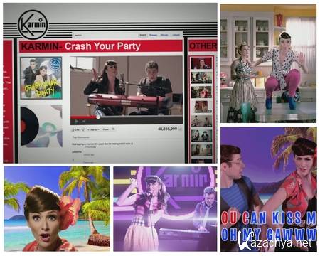 Karmin - Crash Your Party (2011,1080D),MPEG-4