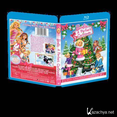 :   / Barbie: A Perfect Christmas  [2011,DVDRip]