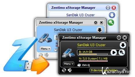 Zentimo xStorage Manager 1.4.1.1190 Final Portable