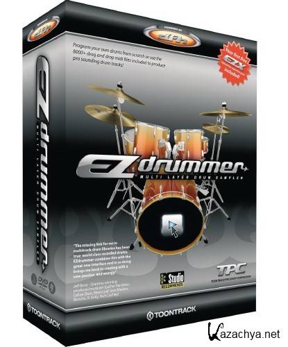 Toontrack - EZdrummer Full Collection x86/x64 (2011/Eng/Mac+Win)