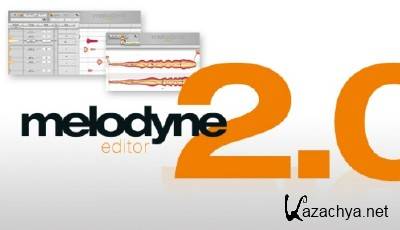 Celemony Melodyne Editor 2.0.1 STANDALONE.VST.VST3.RTAS x86 x64 HYBRID [PC+Mac, 2.2011, ENG] + Crack