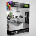 CGAxis Collection  Volume 10 Kitchen Appliances (V-Ray .max)