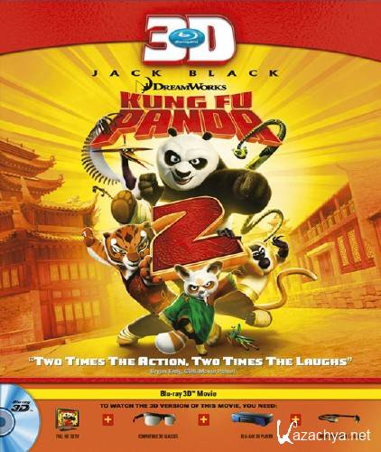 -  2 3D / Kung Fu Panda 2 3D (2011/BDRip)  