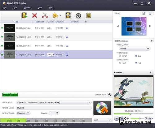 Xilisoft DVD Creator 7.0.3.1214 Portable