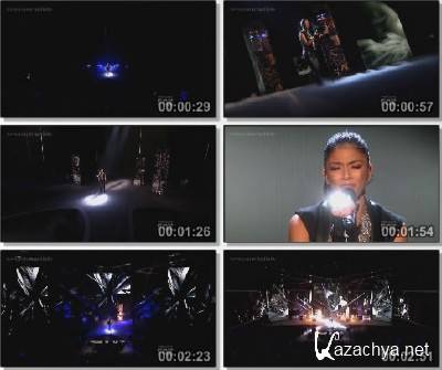 Nicole Scherzinger - Pretty (Live X Factor USA)  , HDTVRip , (2011)